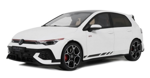 OT1221 Volkswagen Golf Mk.8 GTi Clubsport 2024 Pure White 1:18